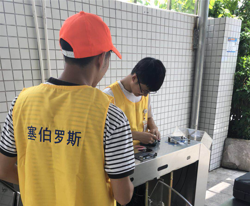 二維碼門禁施工現(xiàn)場