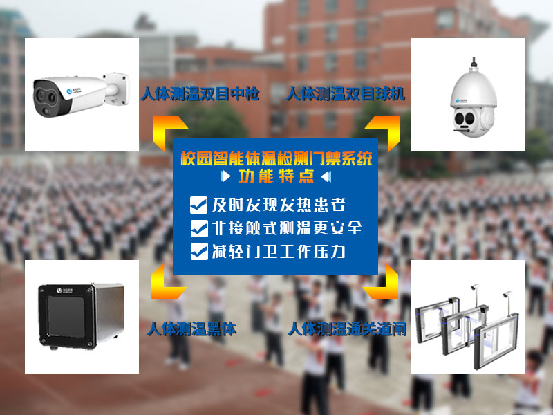 校園智能體溫檢測(cè)門(mén)禁系統(tǒng)功能特點(diǎn)